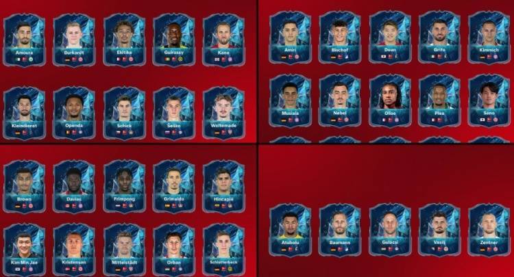 EA SPORTS FC德甲赛季最佳候选:凯恩领衔,穆西亚拉、维尔茨在列